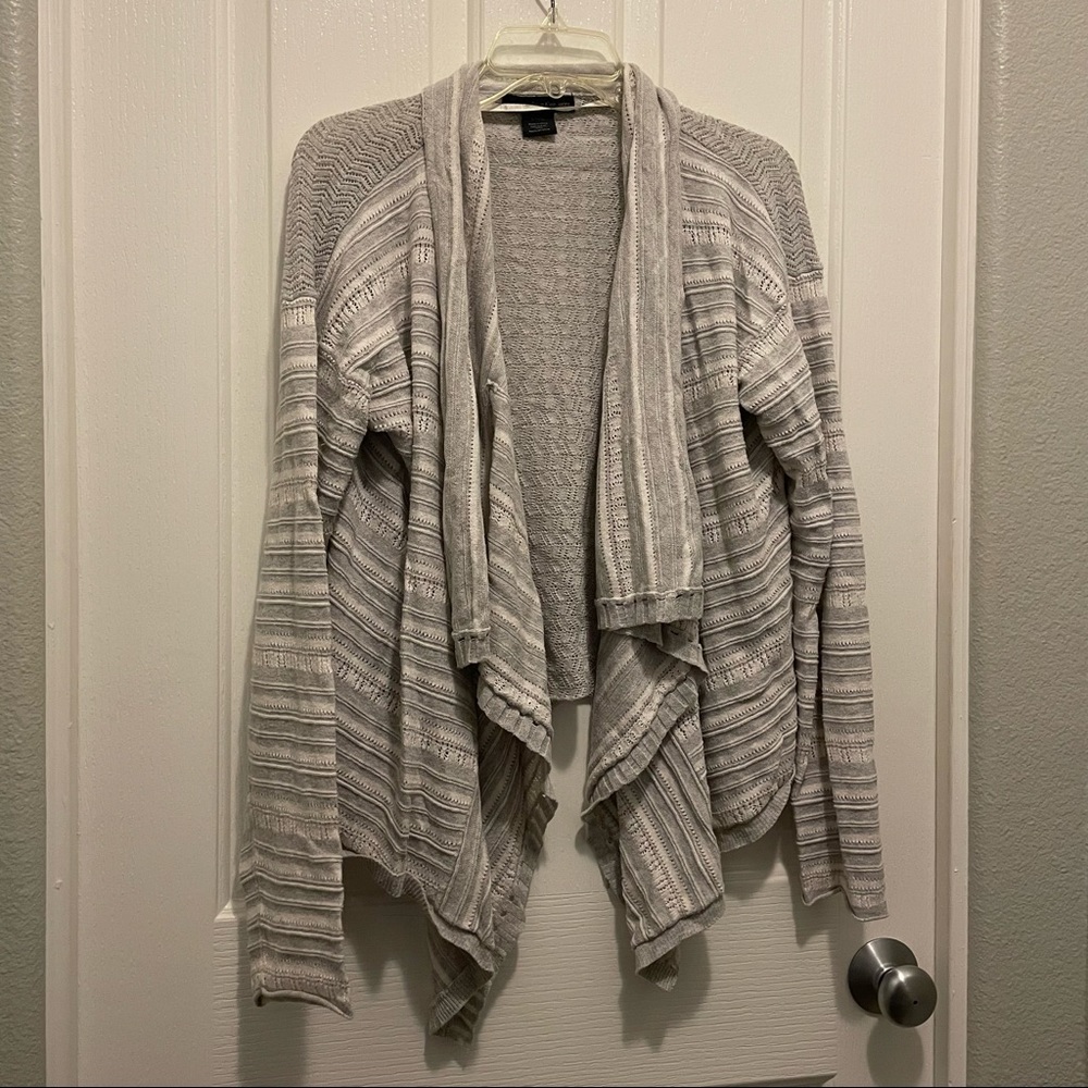 🌷4/$15 Calvin Klein Jeans Grey Cardigan Size XL